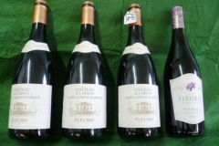 078-Three-Bottles-of-2015-Chateau-de-L-Abbeye-Fleurie-and-1-Bottle-of-2018-Patrick-Chodot-Fleurie