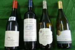 081-4-Bottles-of-Wine-Incl.-2013-Minervoie-2000-Lalande-de-Pomerol-2003-Pouilly-Fuisse-Burgundy