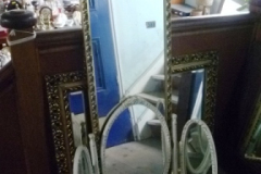 388-Two-Gilt-Framed-Mirrors-and-a-Folding-Dressing-Table-Mirror
