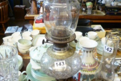 0143-Brass-Base-Oil-Lamp