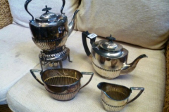 0147-Walker-and-Hall-Teapot-on-Stand-and-3-Piece-Service