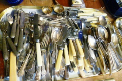 0160-Tray-of-Loose-Cutlery