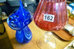 0162-Blue-Vase-and-Cranberry-Vase