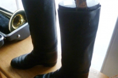 0168-Pair-of-Vintage-Riding-Boots-and-Wooden-Trees
