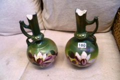 0180-Pair-of-Flower-Decorated-Vases