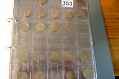 0353-Album-of-Assorted-50p-Coins