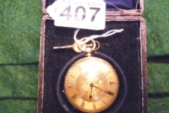 0407-14ct-Gold-Pocket-Watch-in-Case