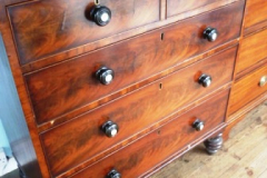 0444-Antique-Mahogany-Chest-of-Drawers-3L-2S