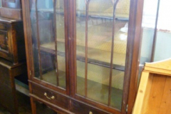 0482-Glass-Front-Display-Cabinet-with-2-Drawers