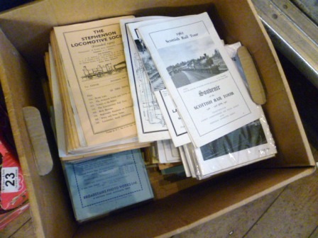 0022-Assorted-Vintage-Railway-Programmes-etc