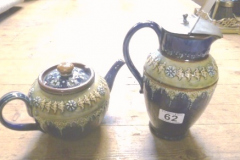 0062-Royal-Doulton-Teapot-and-Water-Jug