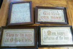 0074-4-Antique-Needlework-Samplers