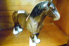0119-Large-Beswick-Cart-Horse
