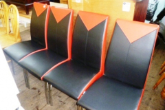 0457-4-Modern-Red-and-Black-Kitchen-Chairs