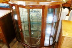 0464-Bow-Fronted-Mirror-Backed-Display-Cabinet