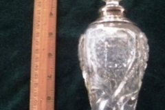 0371-Silver-Collared-Cut-Glass-Scent-Bottle