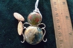 0407-9ct-Gold-Cufflink-925-Silver-and-Stone-Pendant