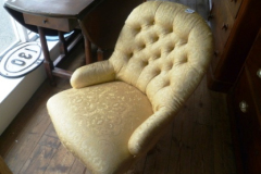 0429-Antique-Button-Back-Bedroom-Chair