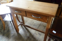 0489-Modern-Oak-2-Drawer-Hall-Table