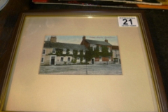 021-Framed-Picture-Postcard-of-Cottage-Hospital-Northallerton