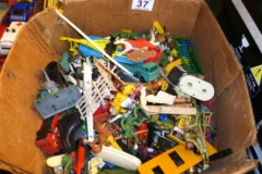 037-Box-of-Plastic-Figures-Vehicles-etc