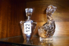 122-Perfume-Bottle-and-Duck-Paperweight