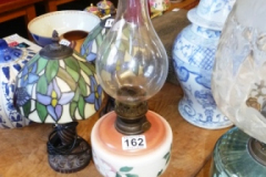 162-Metal-Base-and-Decorated-Ceramic-Oil-Lamp