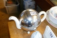 185-Chrome-Plated-Stay-Hot-Tea-Pot