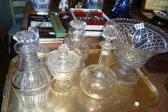 213-Tray-of-Decanters-Vases-etc