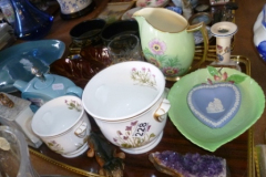 228-Tray-inc-Teapots-Jug-Leaf-Dishes-etc