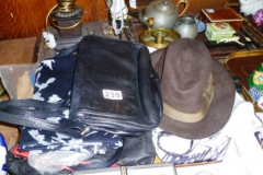 235-Tray-of-Vintage-Handbags-Leather-Gloves-etc