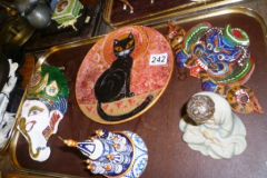 242-Tray-inc-Oriental-Items-Figure-Cat-Plate-etc
