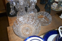 314-2-Cut-Glass-Fruit-Bowls-and-2-Decanters