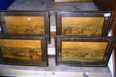 332-4-Framed-Hunting-Scenes