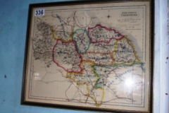336-Framed-Hobsons-Fox-Hunting-Map-circa-1870
