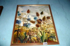 338-Framed-Oil-Painting-of-Flowers