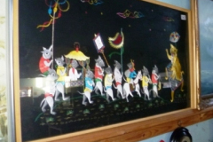 342-Framed-Woven-Silk-of-Mice-with-the-Emperor