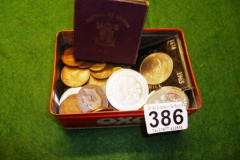 386-Tin-containing-GB-Coins-Festival-of-Britain1951-Coin