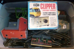 0059-Box-of-Assorted-Train-Items-inc-Transformer