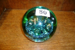 0080-Green-Glass-Paperweight