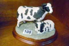 0108-BFA-Pair-of-Jacob-Sheep-2-Horned-S-Ayres-Ltd-Ed-135-of-750