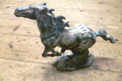 0119-Cast-Brass-Galloping-Horse
