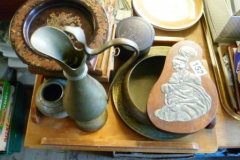 0152-Tray-of-Asian-Metal-Ware-etc