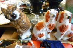 0156-Pair-of-Staffordshire-Dogs-and-Owl-on-Book-Figure