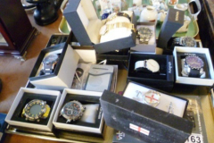 0163-Tray-of-Wristwatches
