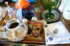 0183-Tray-of-Poole-Coasters-Glassware-etc