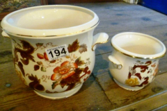 0194-Large-and-Small-Masons-Brown-Velvet-Plant-Pot-Holders