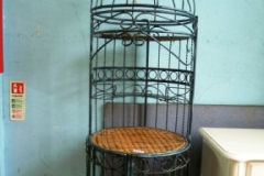 0496-Wrought-Iron-Plant-Display-Stand