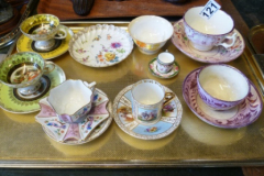 121-Assorted-Lot-Incl.-Decorative-Cups-Saucers-and-Shelley-Bowl