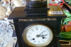 184-French-Dark-Cased-Mantle-Clock
